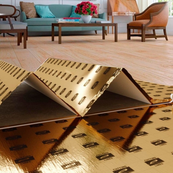 Подложка-гармошка A-Step Neo Vinil - из экструдированного пенополистирола для винилового пола